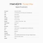 MANGMI Pocket Max Handheld Game Console - Image 2